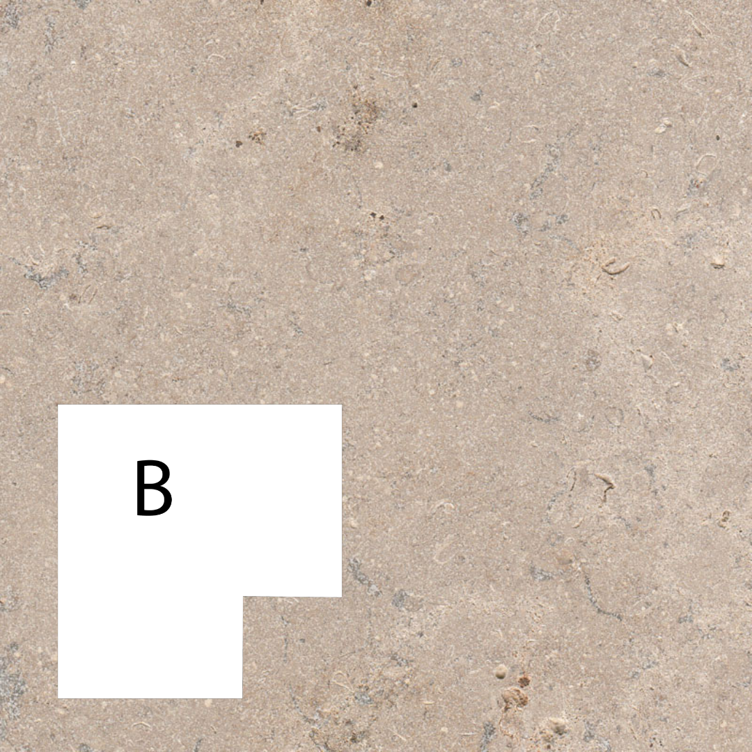 SINAI PEARL 45/30x30x3 CM - ECKE B