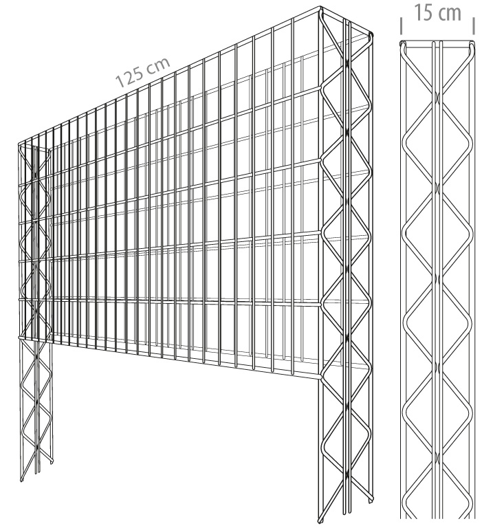 BAUGONE FIX  163x125x15 CM