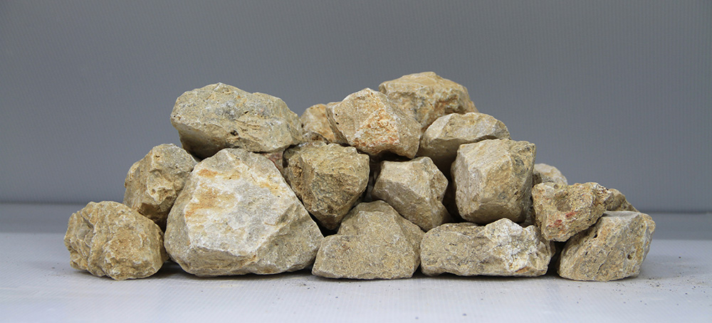 GEFÜLLTE STEINKÖRBE  L200xB100xH50 CM YELLOW STAR/CALCIET