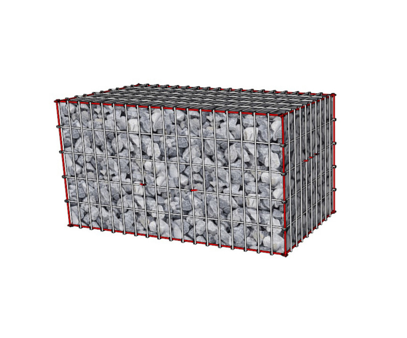 LEERE STEINKÖRBE  50x50x50 CM MW 50x100