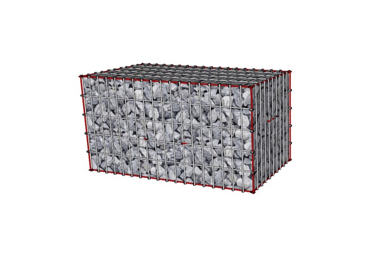 LEERE STEINKÖRBE  200x50x50 CM MW 50x100