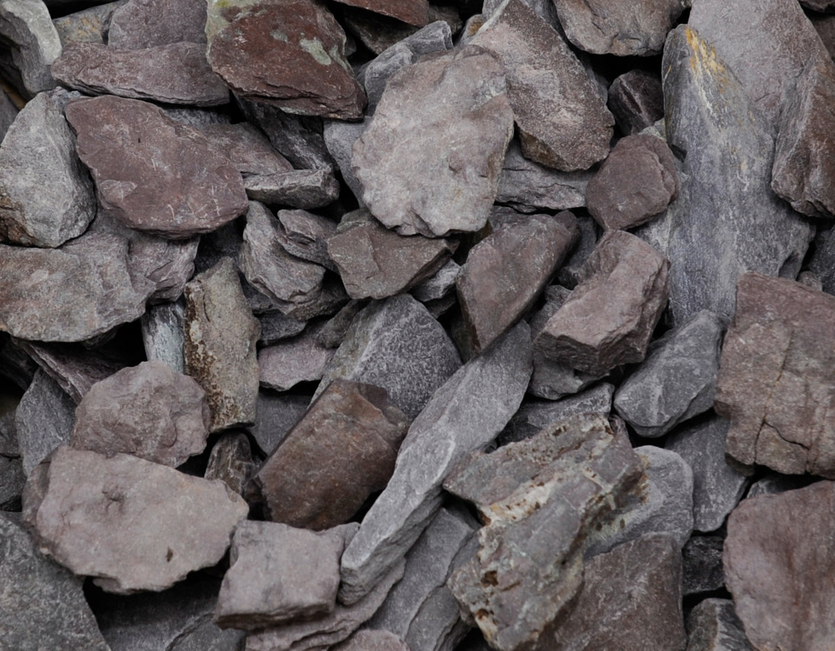 CANADIAN SLATE AUBERGINE 30/60 - 25 KG