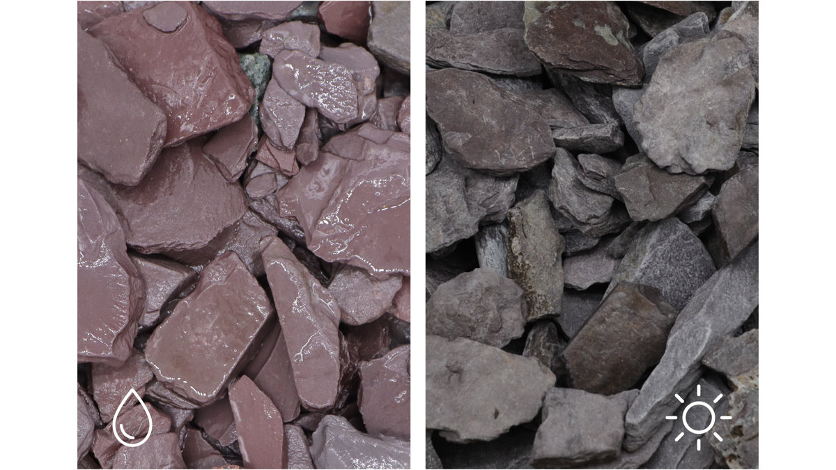 CANADIAN SLATE AUBERGINE 30/60 - 25 KG