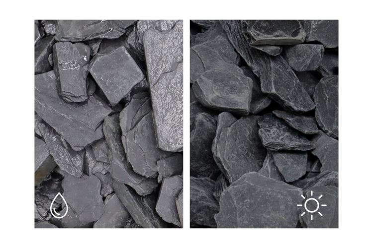 CANADIAN SLATE BLACK 10/30 - 25 KG*