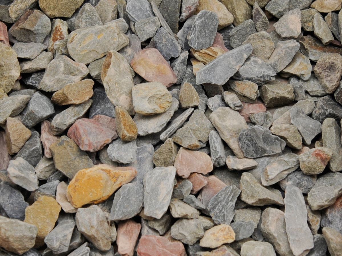 GRAUWACKE MULTICOLOR 08/16 SPLITT - 25 KG