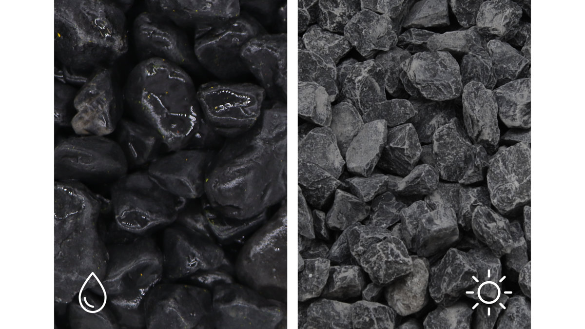 NOIR EBANO 25/40 RONDO - 25 KG *