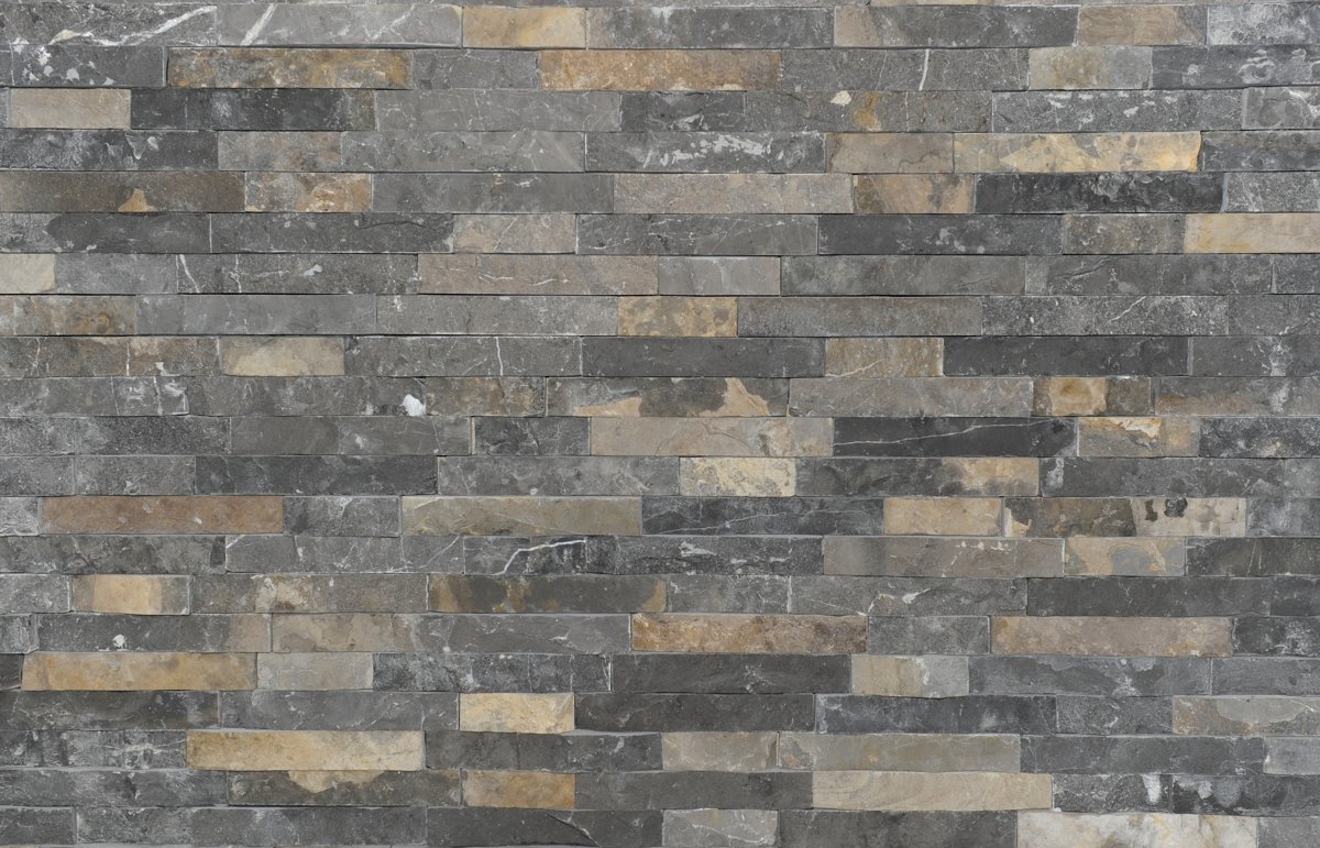 SUMATRA GREY BROWN  50x15x1.5-2.5 CM * WC 01 *