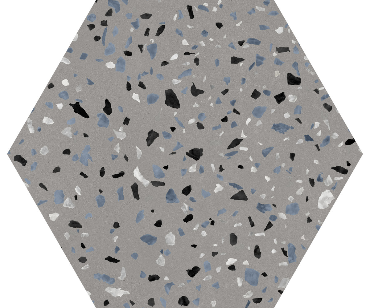 CERAM ABSTRACT GRAY  20x24x1 CM