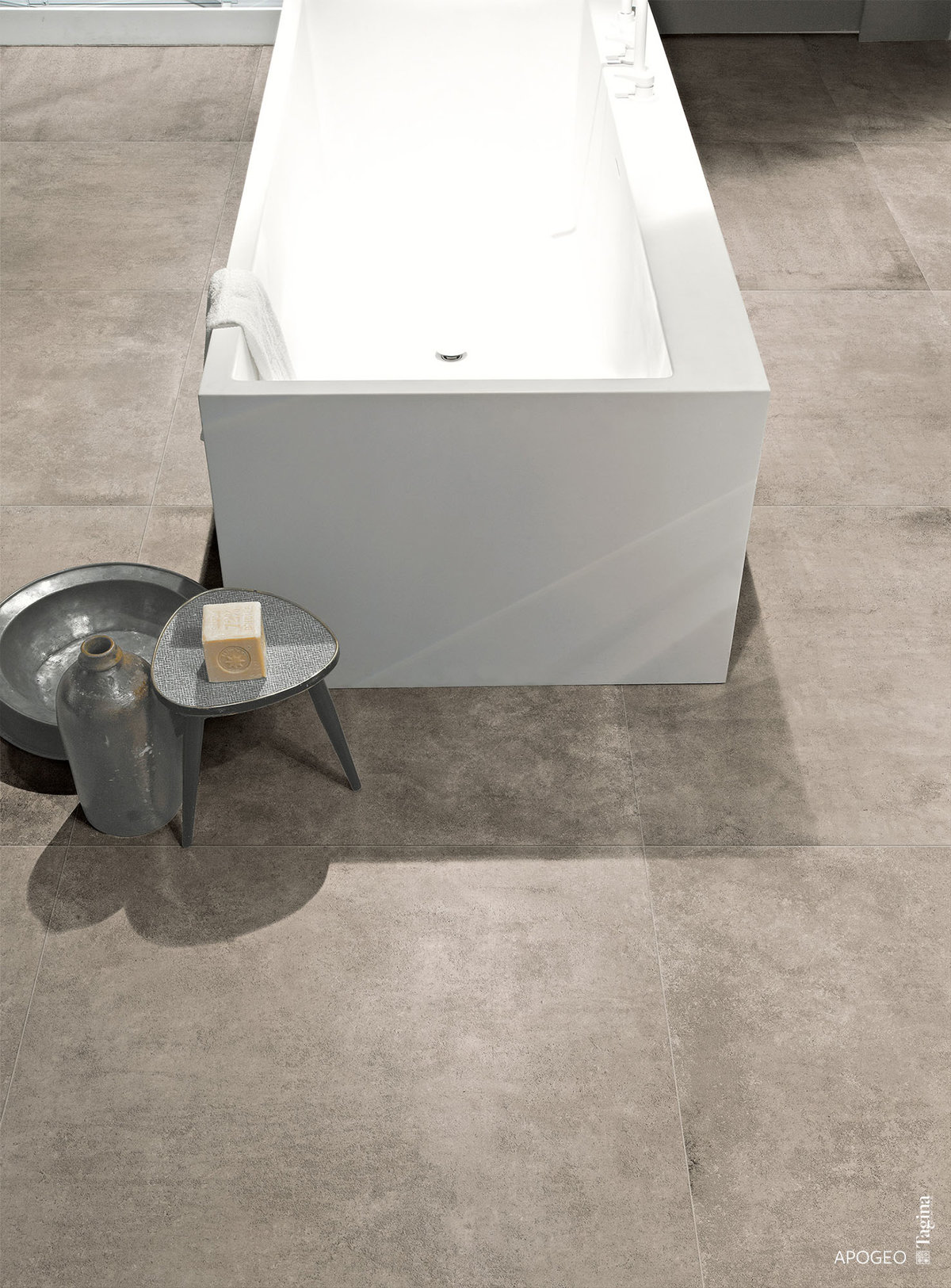 CERAM APOGEO GREY 45x90x1 CM