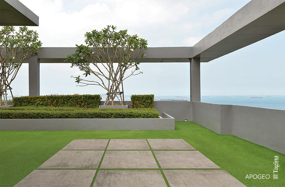 CERAM APOGEO GREY 45x90x1 CM