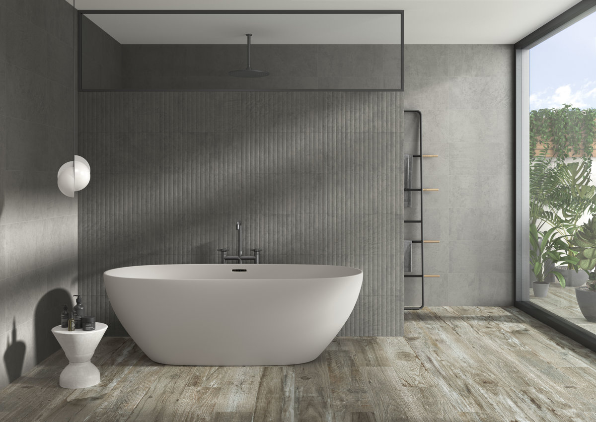 CERAM DEVON GRAY  60x60x0.95 CM