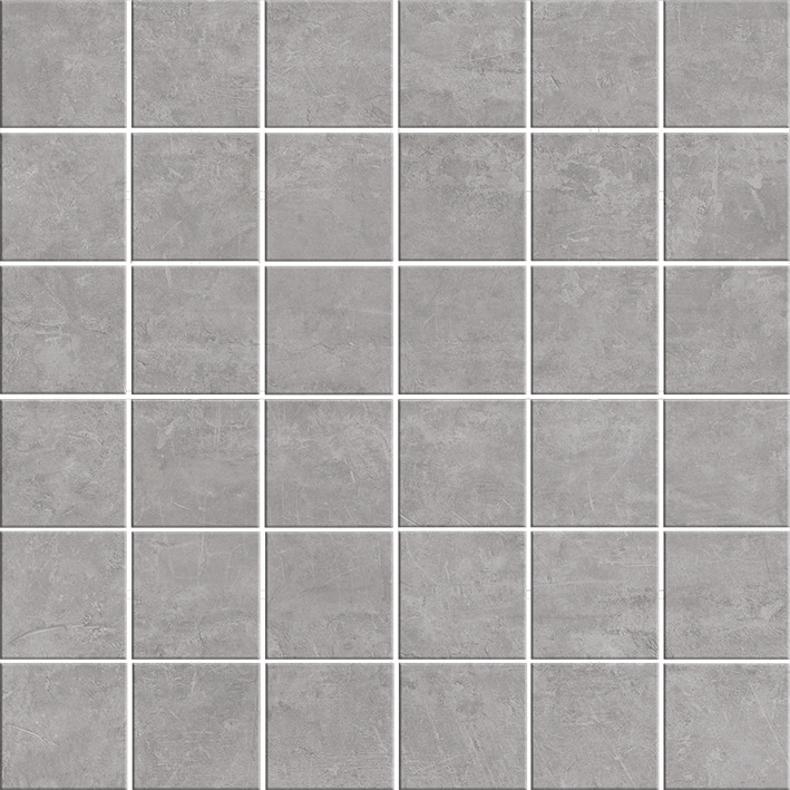 CERAM DEVON SILVER 30x30x1.05 CM MOSAIK 5x5