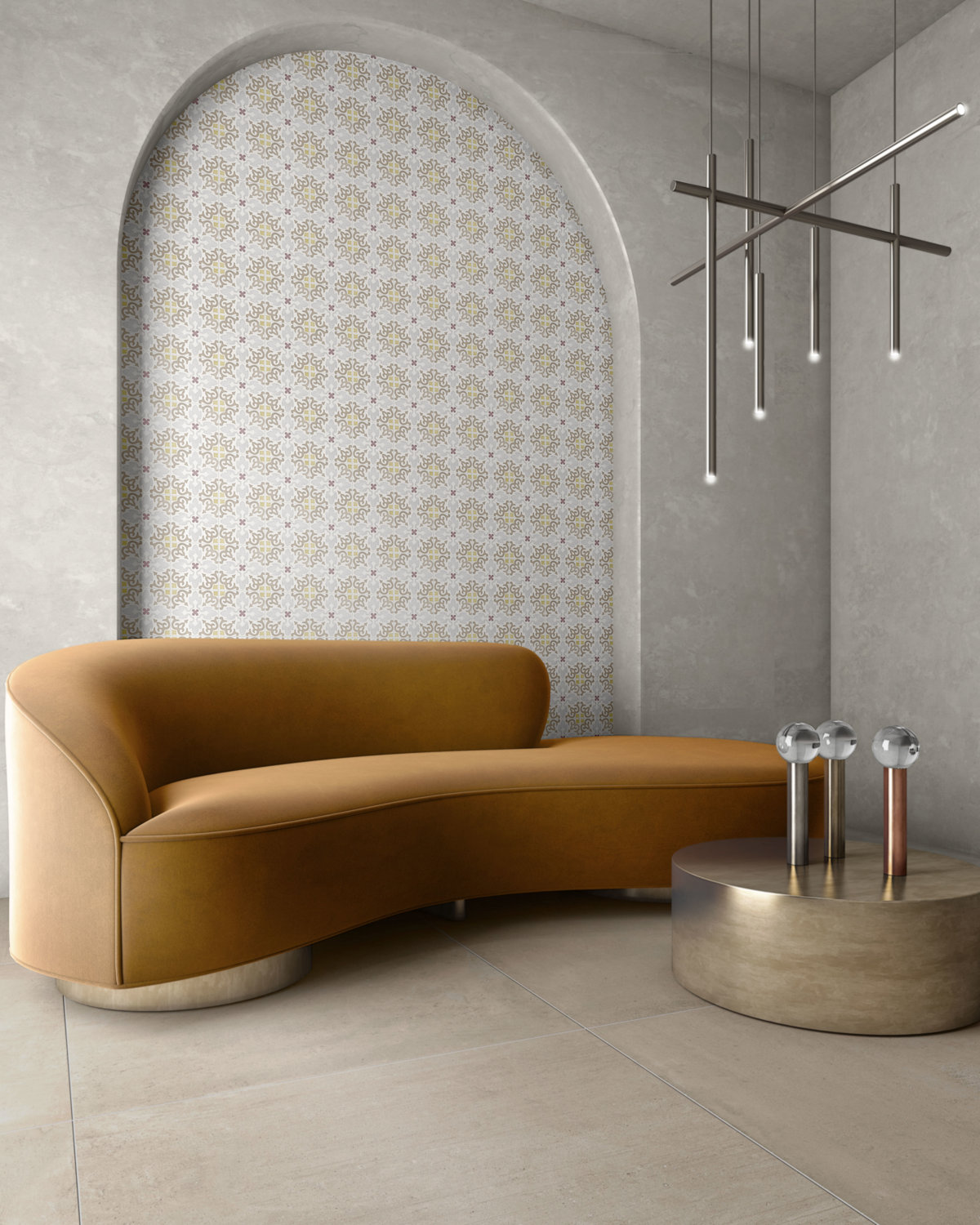 CERAM CLASSICS FAUNE GREIGE 22.3x22.3x1.1 CM