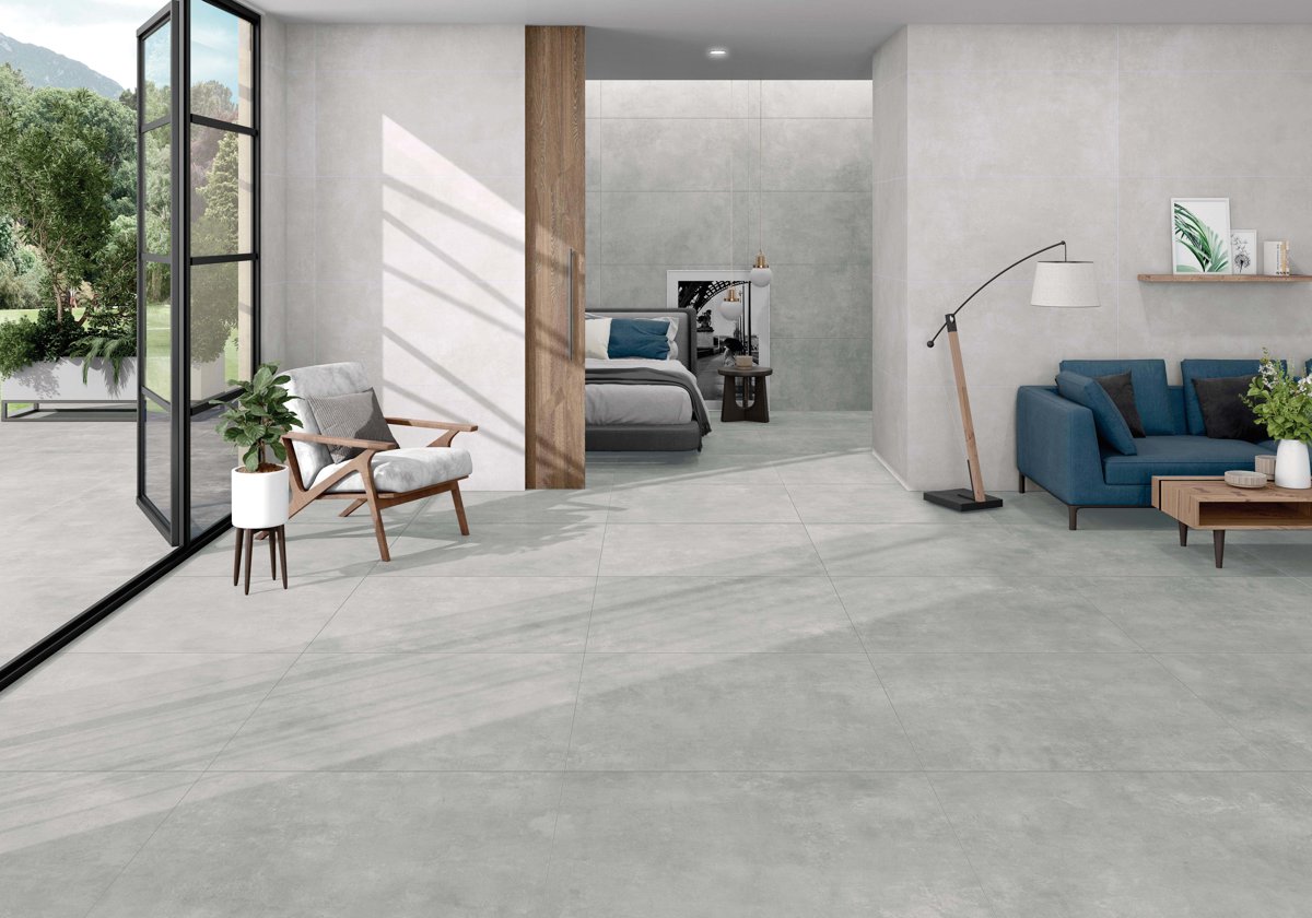 CERAM INDEED GREY  100x100x1 CM