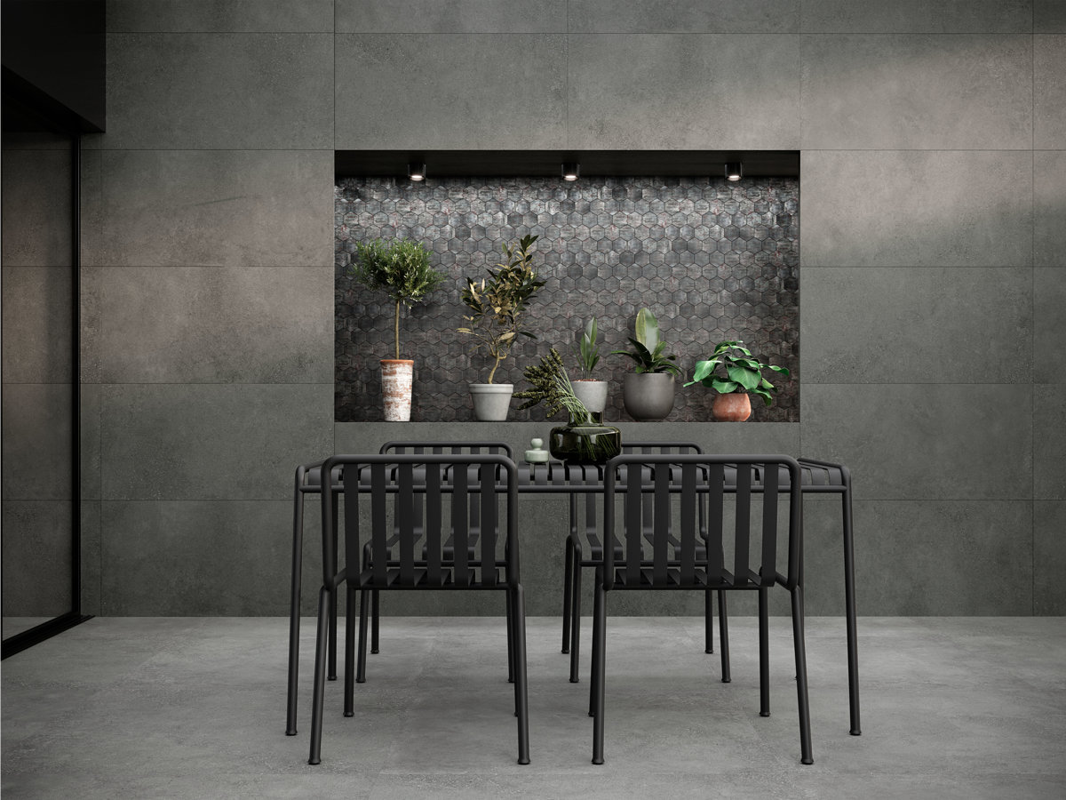 CERAM  INTEGRA GREY  60x60x0.95 CM