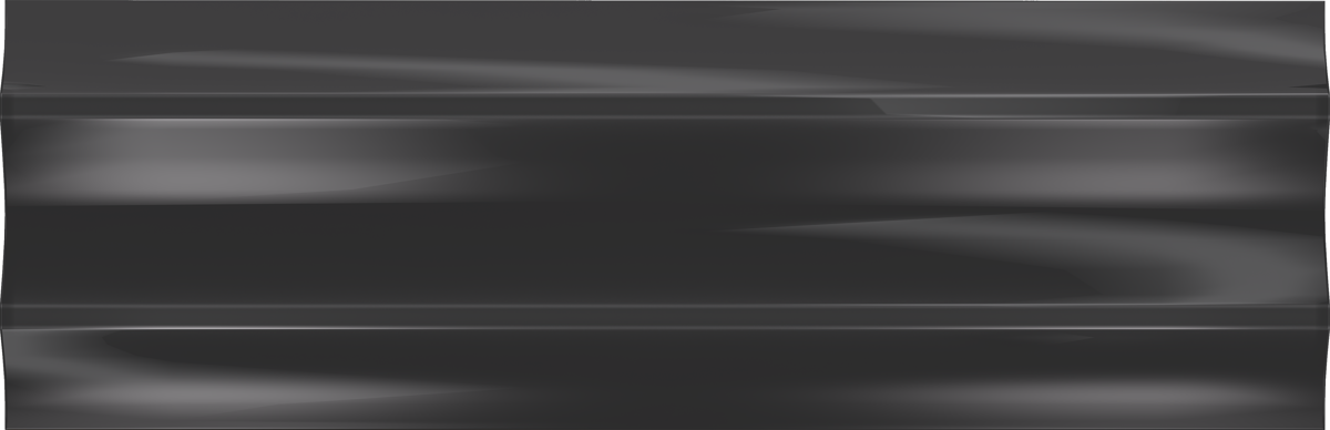 CERAM MAORI EBANO BRILLO 6,5x20x1 CM