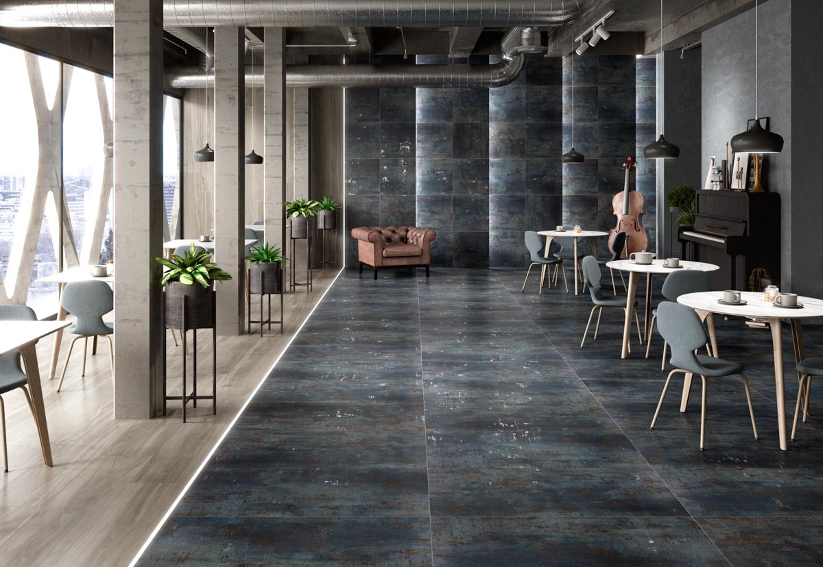 CERAM METAL ROYAL BLUE  30x60x0.95 CM