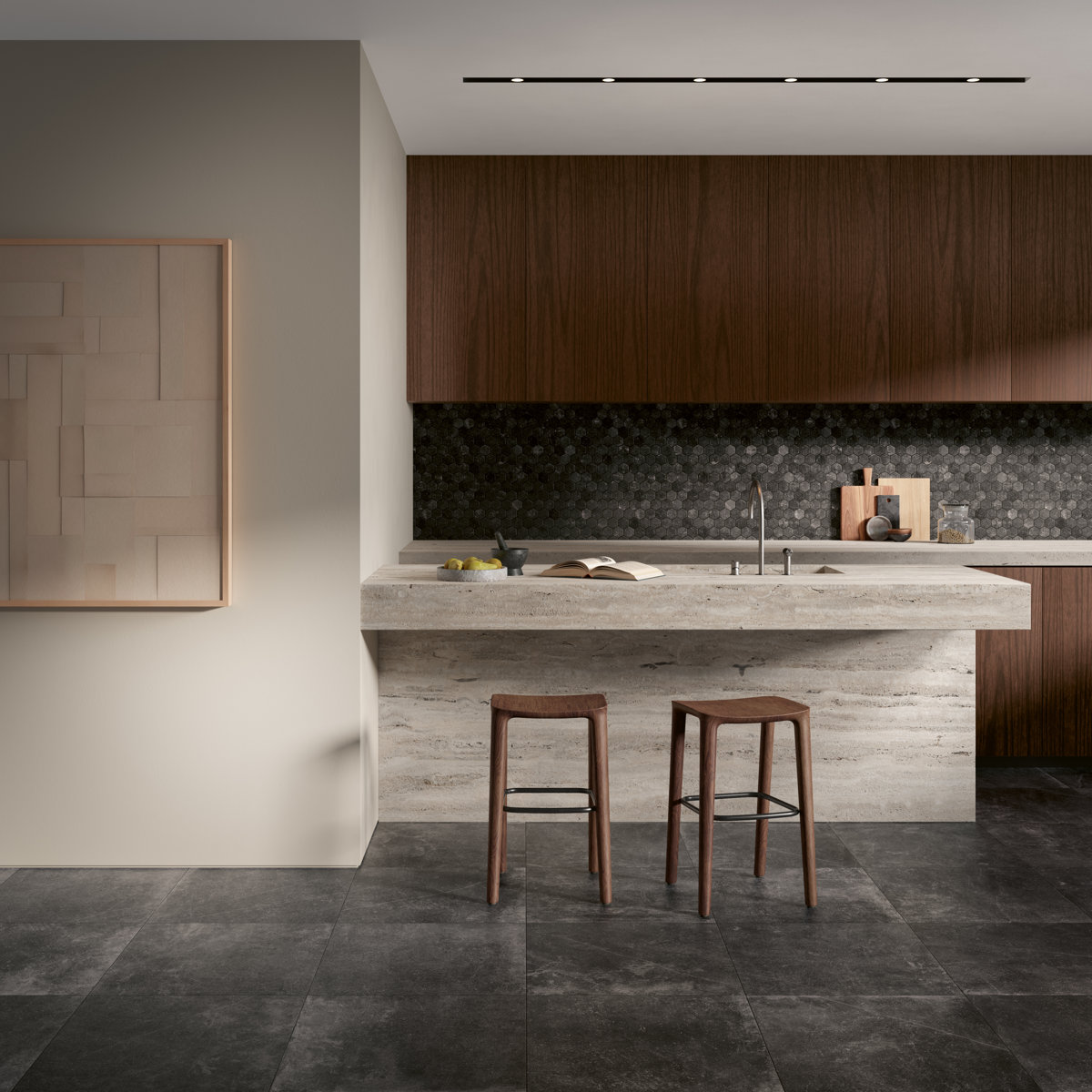 CERAM PANAREA BLACK 100x100x1 CM