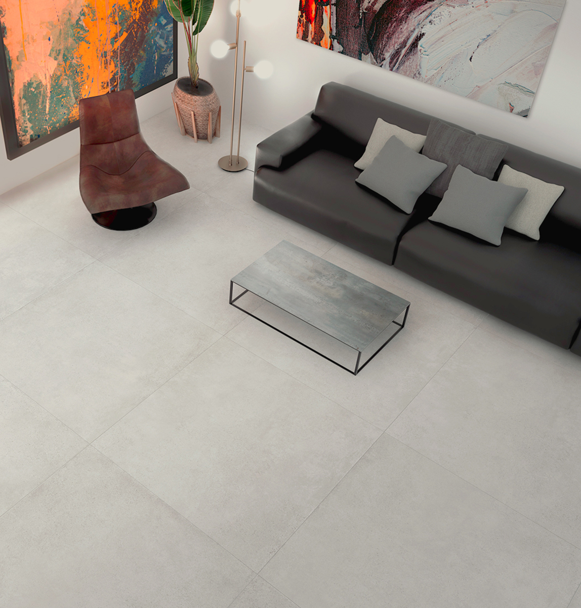 CERAM PARK WHITE  30x60x0.9 CM