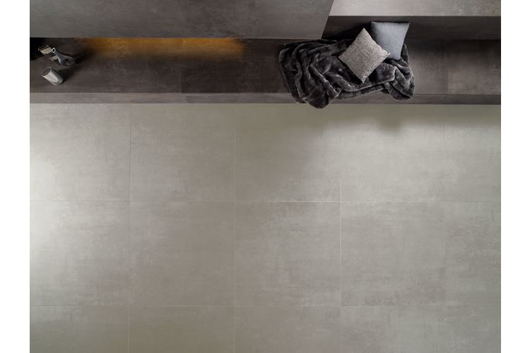 CERAM STEEL ARGENTO 120x120x0,8 CM