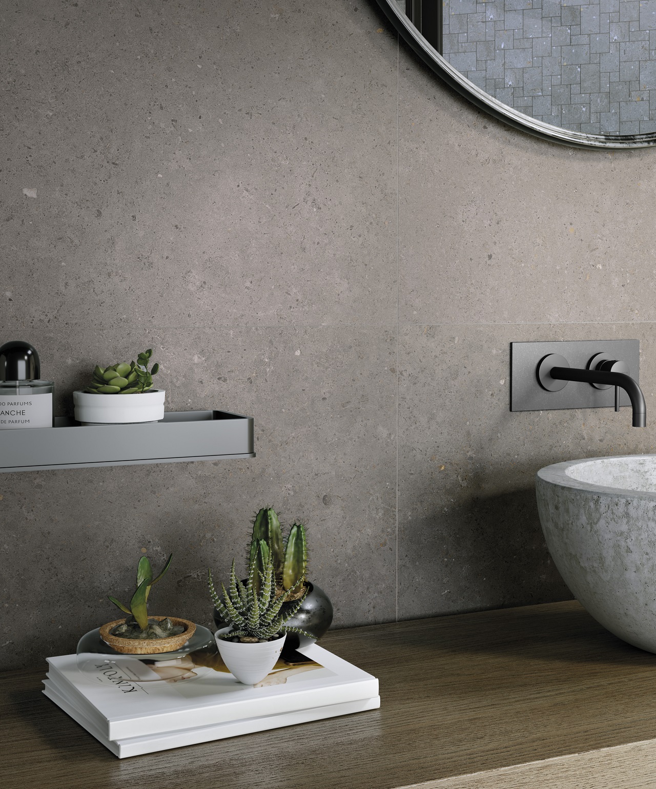 CERAM STYLE DARK GREY  80x80x0.85 CM