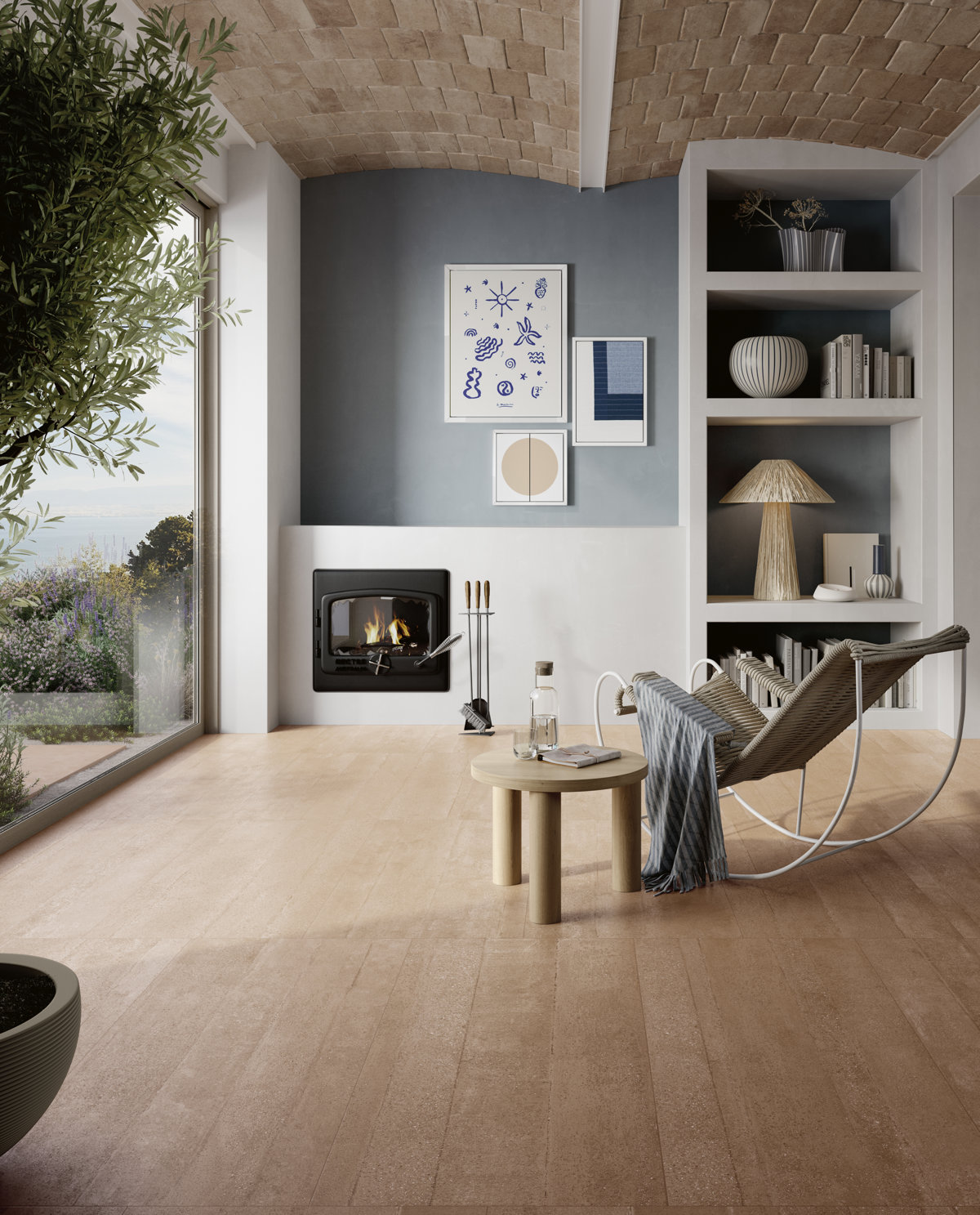 CERAM YOURSELF EARTH 80x80x0.85 CM