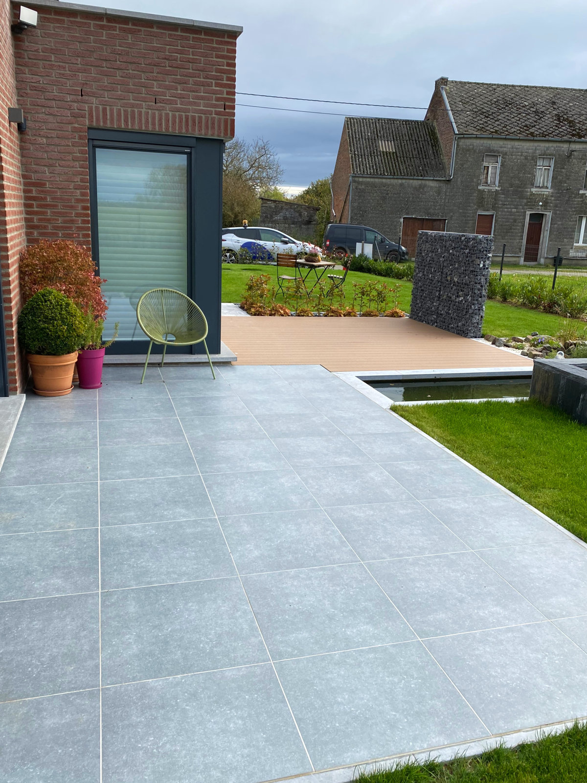 CERAM LIVIA AZUL 59.5x59.5x2 CM F.P.