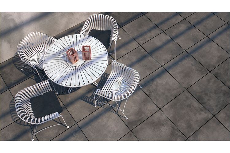 CERAM PARK ANTHRACITE  60x60x2 CM